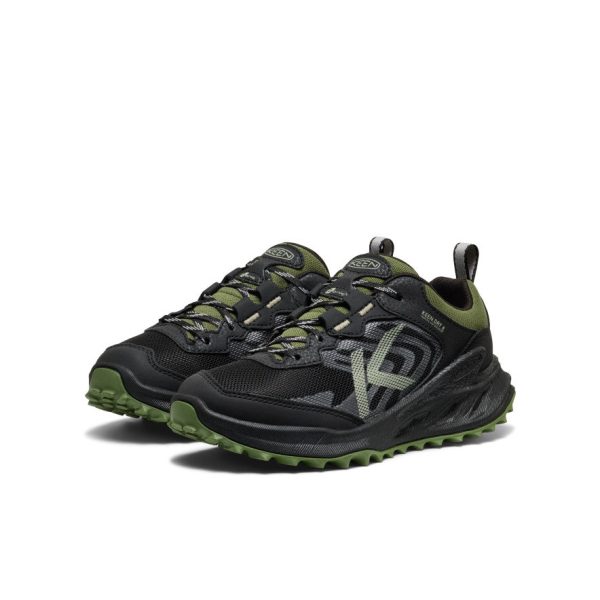Big Kids' Zionic Waterproof Shoe | Black/Bronze Green