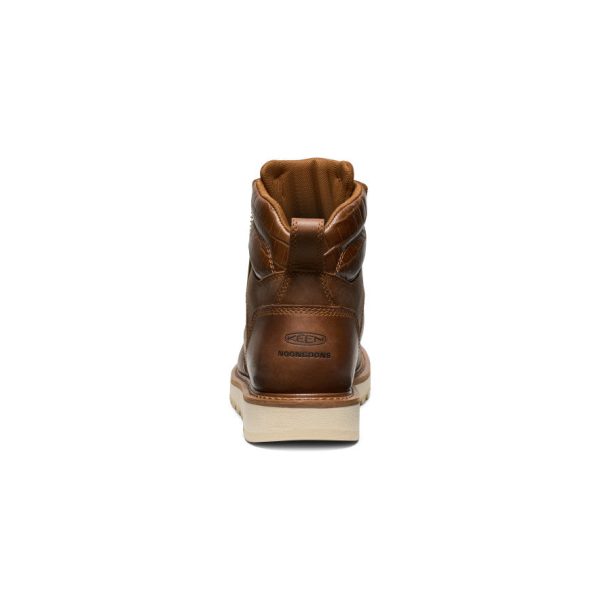 Men's Cincinnati 6 Boot (Soft Toe) x Noon Goons   |  Leather Brown/Off White
