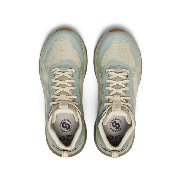 Women's Leiki Waterproof Hiking Boot  |  Iceberg Green/Birch