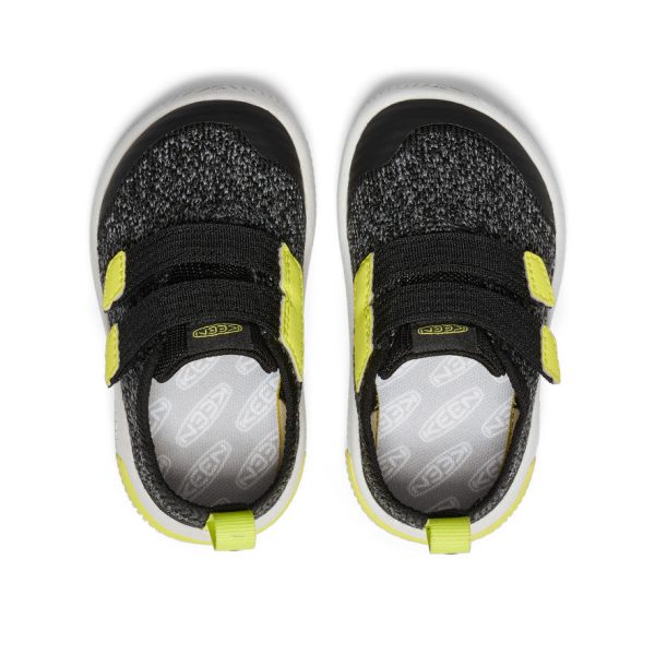 Toddlers' KNX Knit Double Strap  |  Black/Evening Primrose