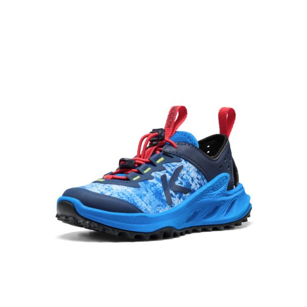 Little Kids' Zionic ADV Sandal  |  Precious Blue/Racing Red