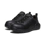 Women's Arvada ESD Work Sneaker (Carbon Toe) | Black/Black