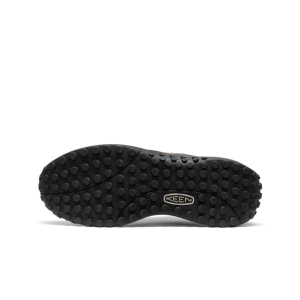 Men's KS86 Leather Sneaker | Black/Steel Grey