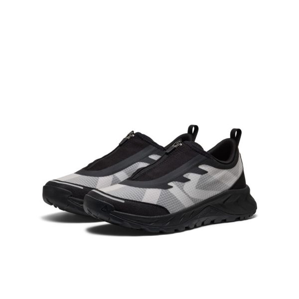 Men's TTS Zip Sneaker | Black/Black