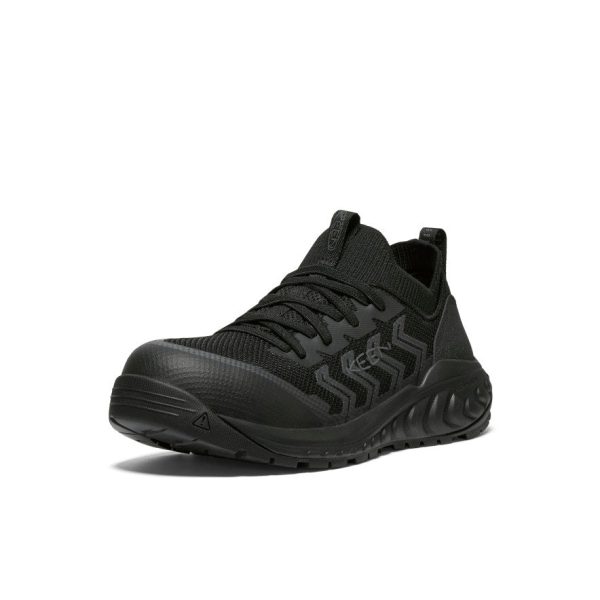 Women's Arvada Shift Work Sneaker (Carbon Toe) | Black/Magnet