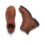 Women's Seattle 6 Waterproof Boot (Aluminum Toe) | Gingerbread/Black