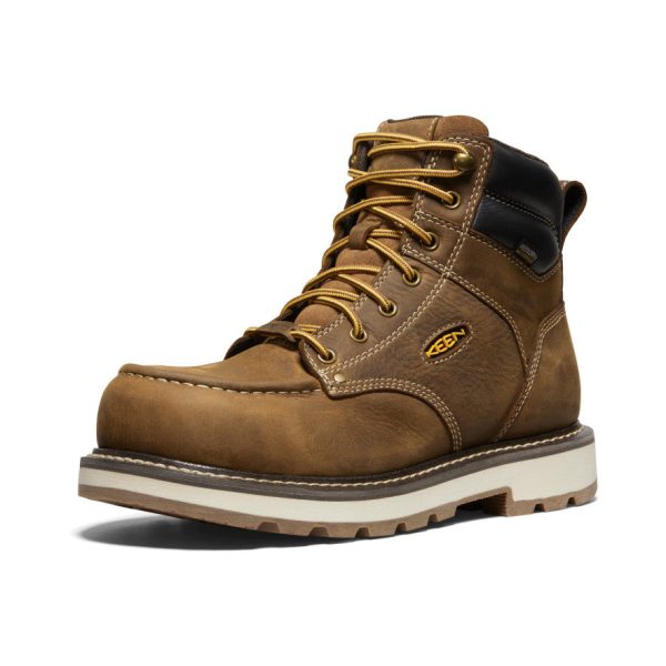 Men's Cincinnati 6 Waterproof 90?? Heel Boot (Carbon Toe)  |  Belgian/Sandshell