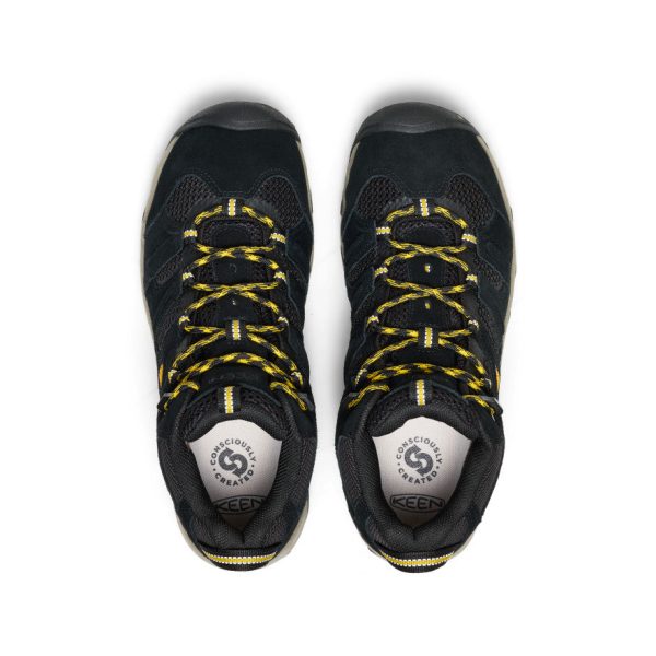 Men's Headout Waterproof Hiking Boot | Black/Lemon Curry
