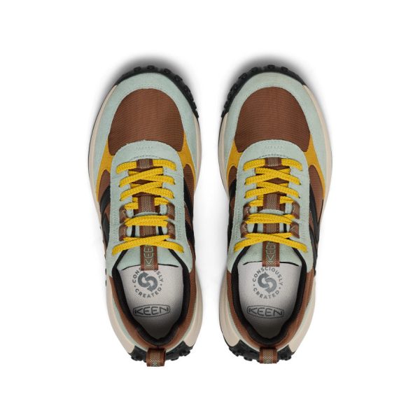 Women's KS86 Sneaker  |  Bison/Iceberg Green