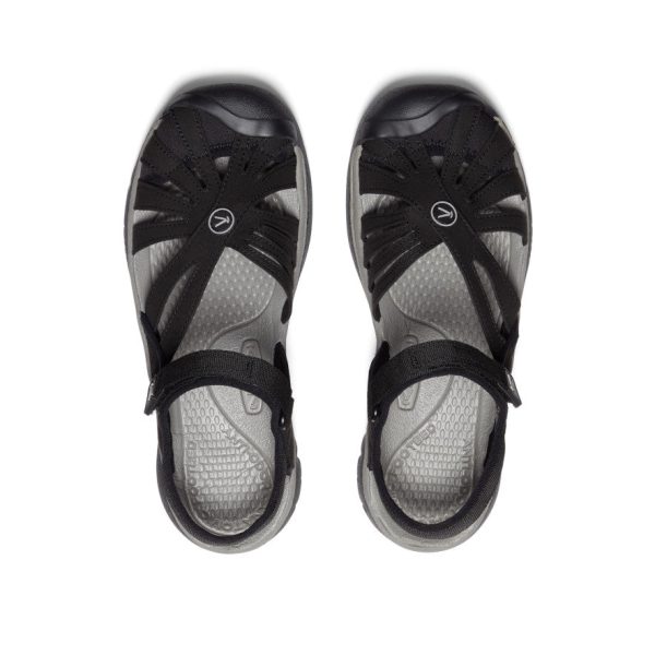 Women's Rose Sandal | Black/Neutral Gray