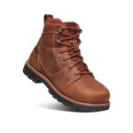 Women's Seattle 6 Waterproof Boot (Aluminum Toe) | Gingerbread/Black