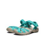 Women's Bali Strap Sandal | Bright Aqua