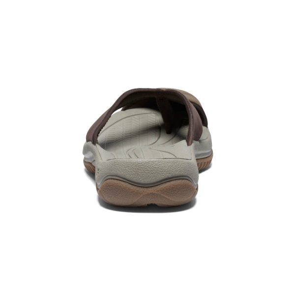 Men's Waimea Leather Flip-Flop  |  Java/Plaza Taupe