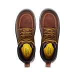 Men's Cincinnati 6 Waterproof 90?? Heel Boot (Soft Toe)  |  Tuscan Red/Sandshell